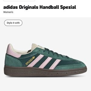 Adidas Spezial Pink / collegiate green / cream